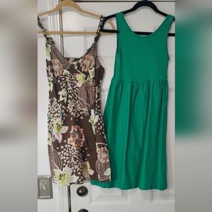 2 Size XS dresses.